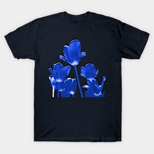 Tulips blue T-Shirt